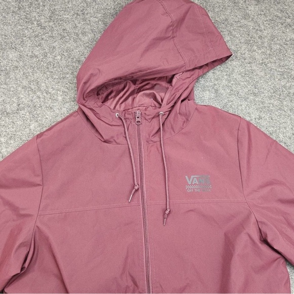 VANS XL WINDBREAKER💦 Dark Brick Red - Picture 3 of 8